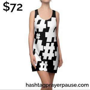#PrayerPause Black Women's Cut & Sew Racerback